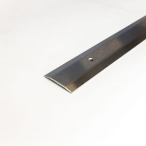 COVER STRIP 40MM STAINLESS STEEL BRUSHED SMOOTH 3000MM