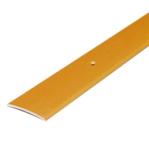 COVER STRIP 40MM GOLD ANODIZED SMOOTH 1000MM