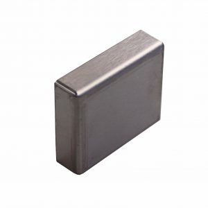 LEFT END CAP FOR STAINLESS STEEL CABLE SKIRTING PROFILE