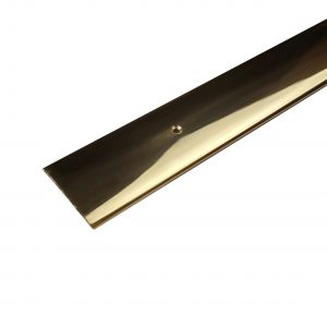 COVER STRIP 50MM BRASS POLISHED SMOOTH 2700MM