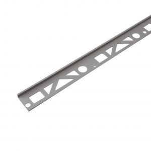 FINISHING PROFILE FOR TILES 6MM LIGHT GREY PLASTIC 2500MM