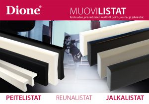 PCV-listat kosteisiin tiloihin