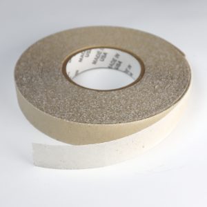 Antislip-taperoll 25mm, Transparent 18,3m