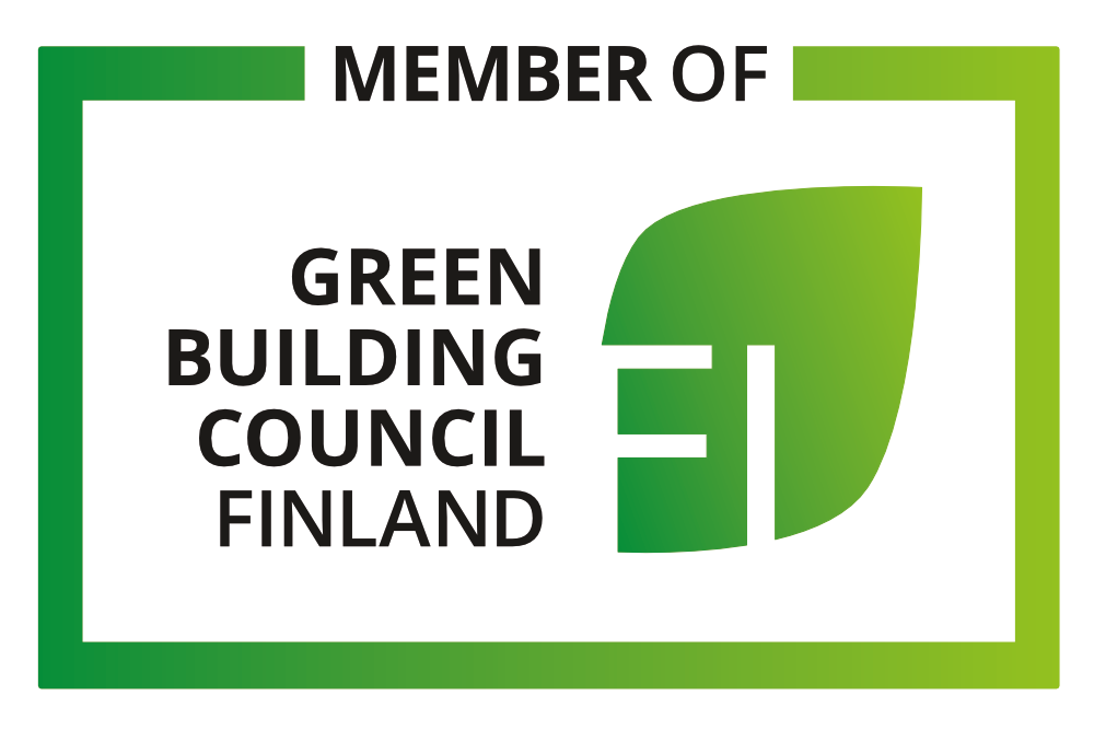 Green Building Council Finlandin jäsenlogo