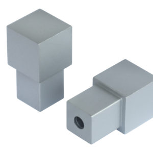 NELIÖKULMAPALA 12MM HOPEA ALUMIINI SISÄ- JA ULKOKULMAAN