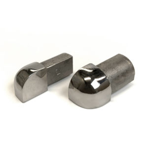 OUTER CORNER PIECE 12MM STAINLESS STEEL ROUND