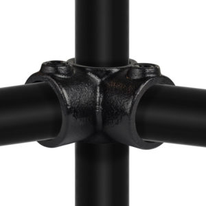 Corner With Trough Tube 90° - 26.9 mm