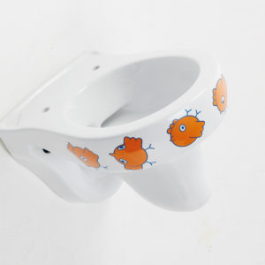 SEINÄASENNUS,REUNATON WC-ISTUIN LAP