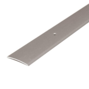 COVER STRIP 40MM SILVER ANODIZED SMOOTH 3000MM