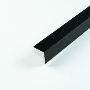 HOBBY-STŪRA PROFILS 30X30MM CARBON BLACK AR LĪMLENTU 3000MM