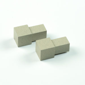 SQUARE CORNER PIECE 10MM SAND RUSTIC ALUMINIUM FOR INNER AND OUTER CORNERS