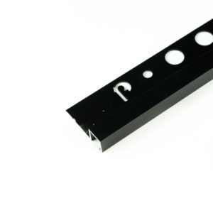 KAKELLIST 12MM SVART RUSTIC 2,7 M