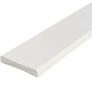 COVER PROFILE 70x12MM WHITE PLASTIC 2200MM