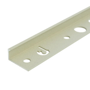 FINISHING PROFILE FOR TILES 10MM WHITE SAND RUSTIC 2500MM