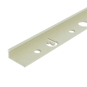 FINISHING PROFILE FOR TILES 8MM WHITE SAND RUSTIC 2500MM