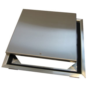 FLOOR HATCH 400X400MM STAINLESS STEEL