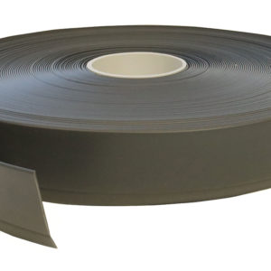 SKIRTING 40x11MM DARK GREY PLASTIC WITH TAPE 50000MM