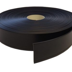 SKIRTING 60x11MM BLACK PLASTIC WITH TAPE 50000MM