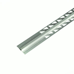 KOMPENSĀCIJAS ŠUVES PROFILS 6MM ALUMĪNIJS AR PELĒKU IELIKTNI 2500MM