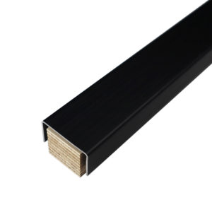 KYNNYS 25X35 ALUMIINI CARBON BLACK 1020MM