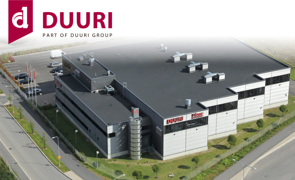 Duuri Oy rakentamisen ja remontoinnin viimeistelytuotteita valmistava yritys Suutarilassa, Helsingissä.