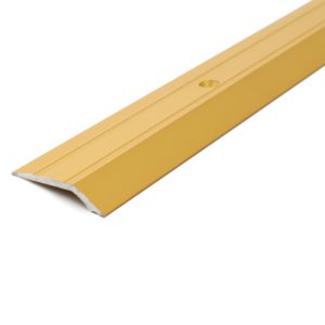 NIVÅLIST FÖR SKRUV 32 MM GULD ANODISERAD FÖR NIVÅSKILLNAD 4,5MM SPÅRAD 2700MM