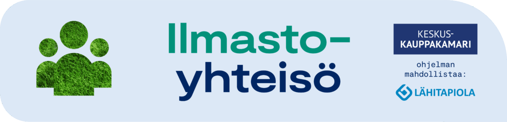PK-yritysten Ilmastoyhteisö -logo