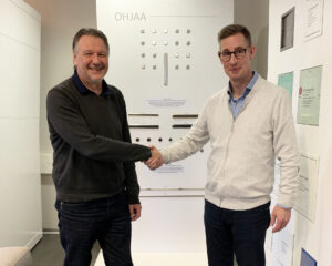 Jari Plattonen and Duuri’s new Sourcing Manager, Kenneth Lindroos.